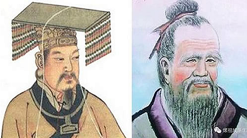 岐伯与黄帝500